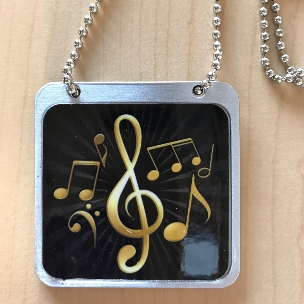 Treble Clef Necklace